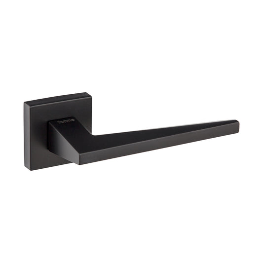 LEVER HANDLE SQ ON ROSE BLACK