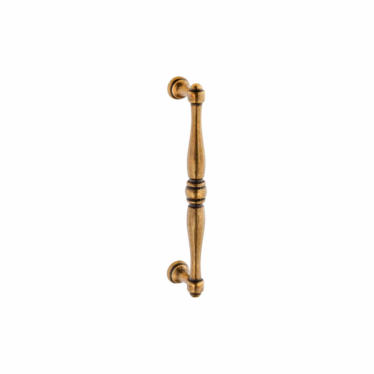 ROUND HANDLE ANTIQUE BRASS 128MM