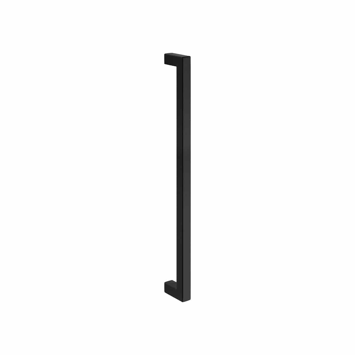 SQUARE MITRED HANDLE BLACK 256MM