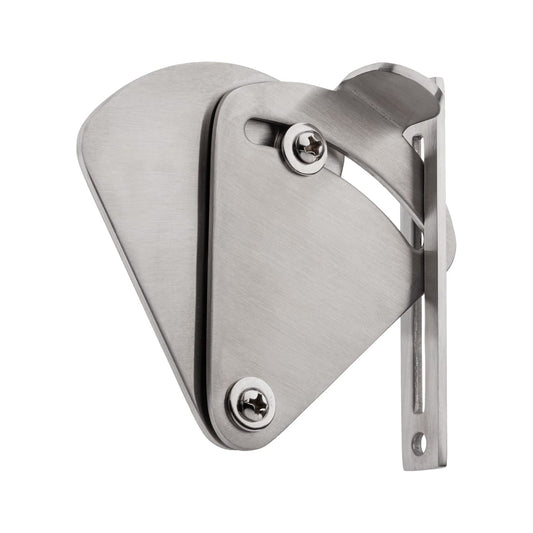 LATCH LOCK BARN DOOR BRUSHED