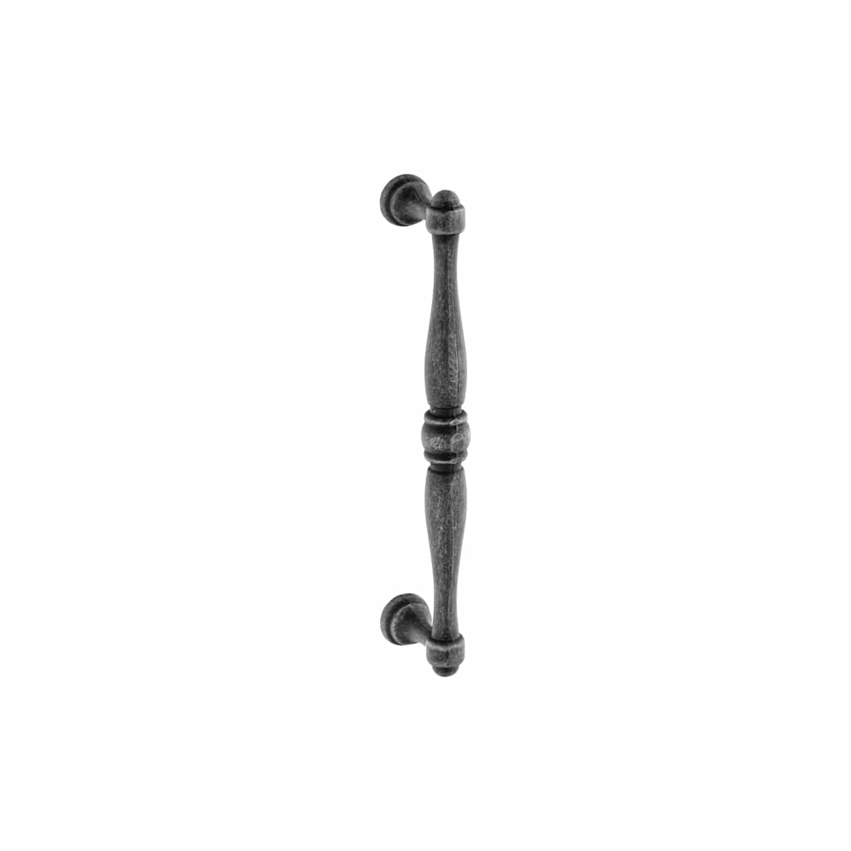 ROUND HANDLE ANTIQUE SILVER 128MM