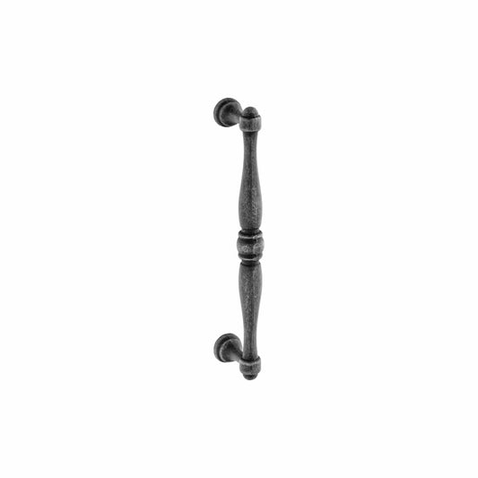 ROUND HANDLE ANTIQUE SILVER 128MM
